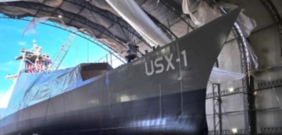 Defiant in dock